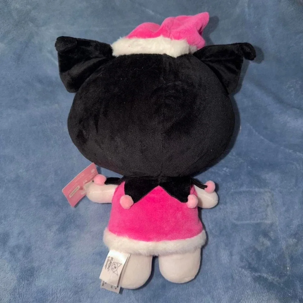 Sanrio - 9.5 Inch Holiday Kuromi with Pink Dress and Hat